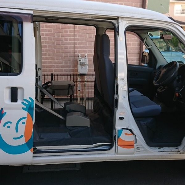 送迎車の換気・消毒2